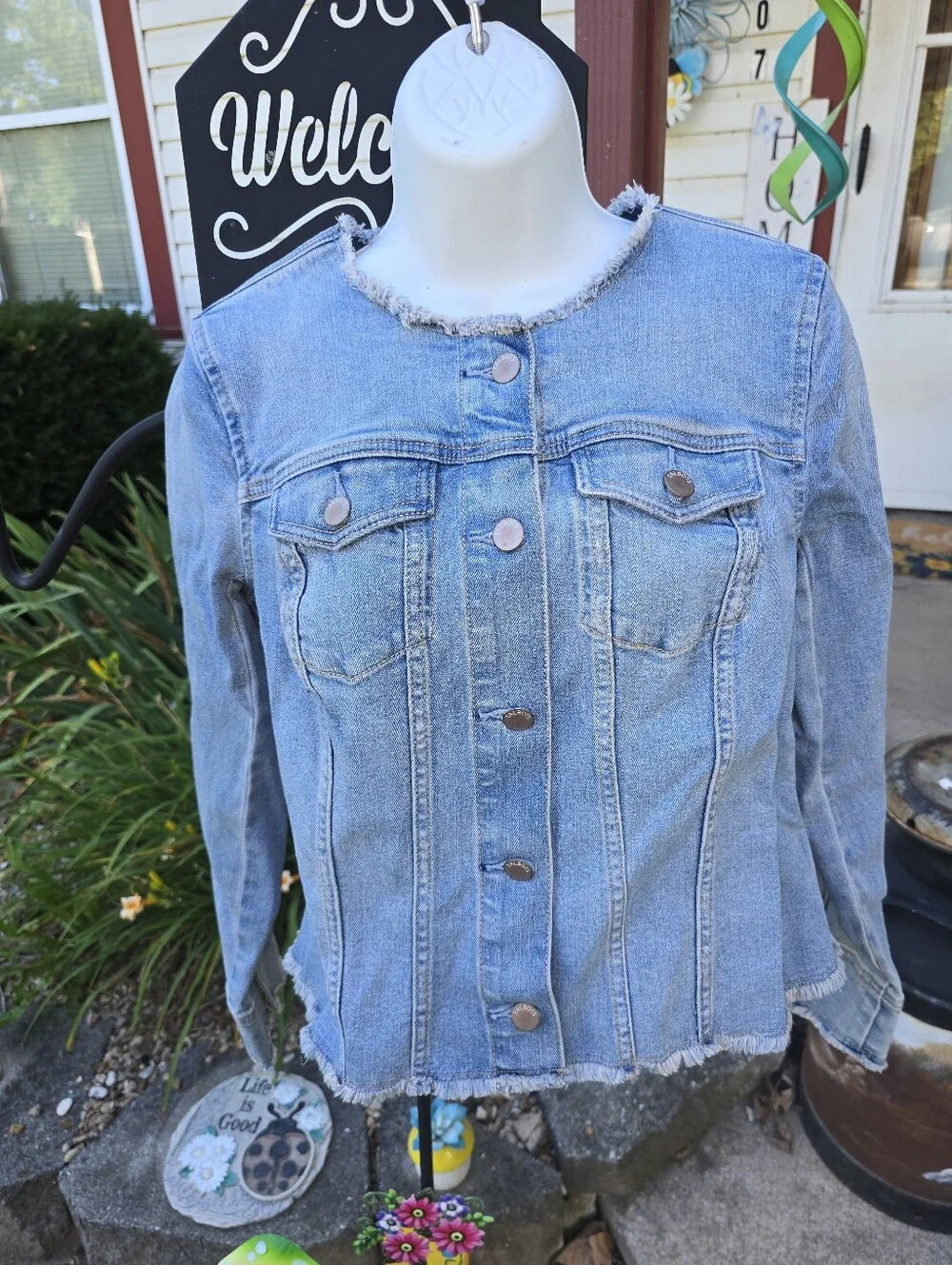 Talbots Jean Jacket - Picture 2 of 6